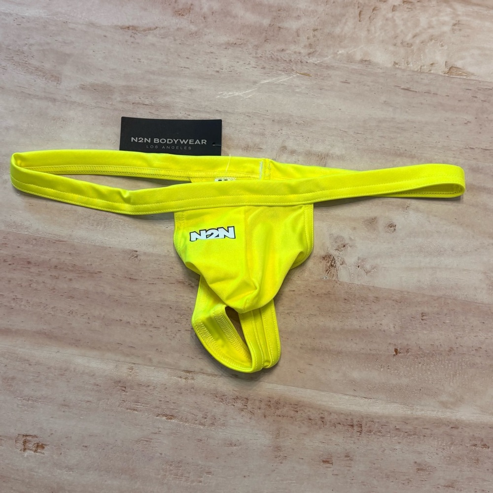 N2N BODYWEAR Neon Celebration Thong G-String Swimsuit